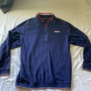 Vineyard Vines blue ¾ zip